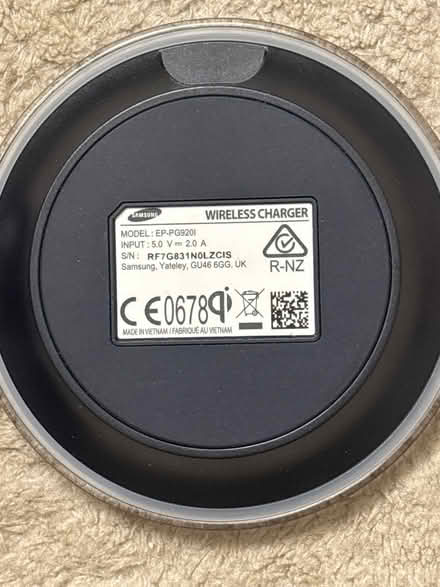 Photo of free Wireless charger (HA8) #2