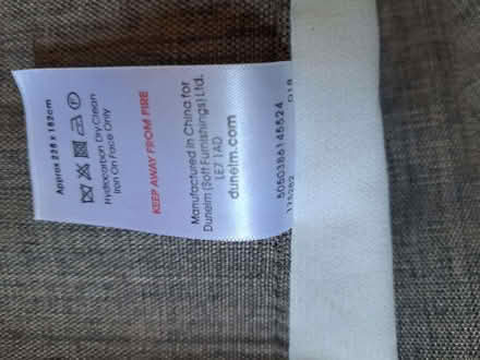 Photo of free Grey/fawn curtains (Abbey Wood DA17) #4
