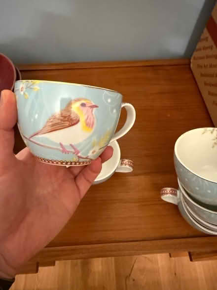 Photo of free Pretty china cups and saucers (Pimlico, SW1) #1
