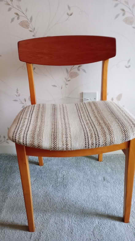 Photo of free Dining room/ kitchen chairs (3) (Barnard's Green WR14) #1