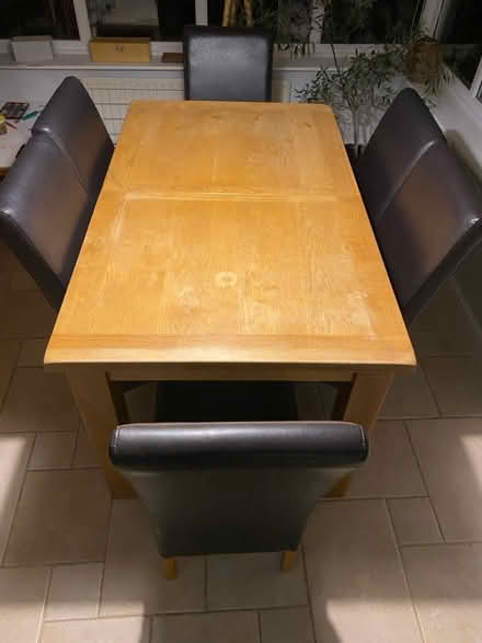 Photo of free Wooden table (no chairs) (Sutton Coldfield B74) #1