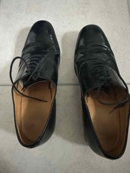 Photo of free Black dress shoes men size 9 (Fetcham) #1