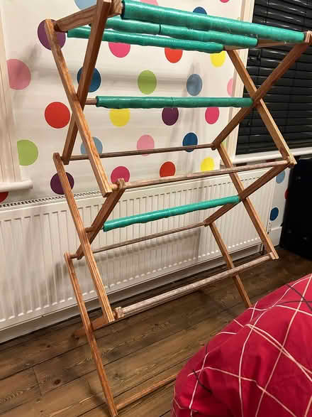 Photo of free Clothes drying rack (Leatherhead) #1