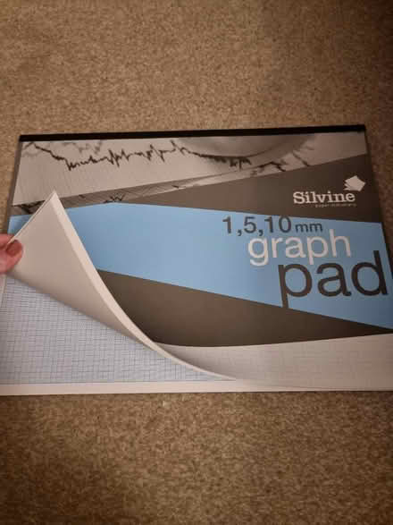 Photo of free A3 graph paper pad (Devizes SN10) #1