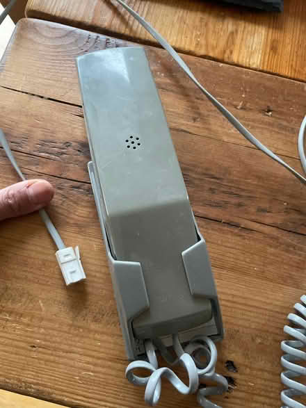 Photo of free Phone for landline, grey (Stepney E1) #1
