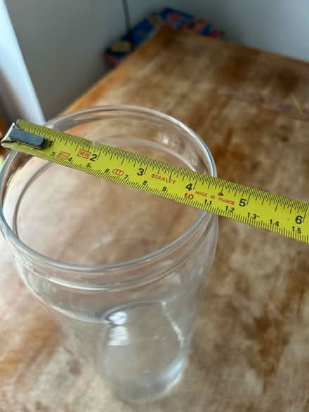 Photo of free Tall glass vase (Royston, by the station (SG8)) #3