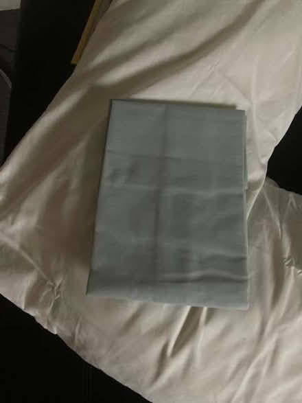 Photo of free neck pillow and pillow case with green cover (Lewes BN7) #2