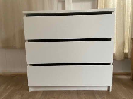 Photo of free White chest of IKEA drawers (Wimborne town centre) #2