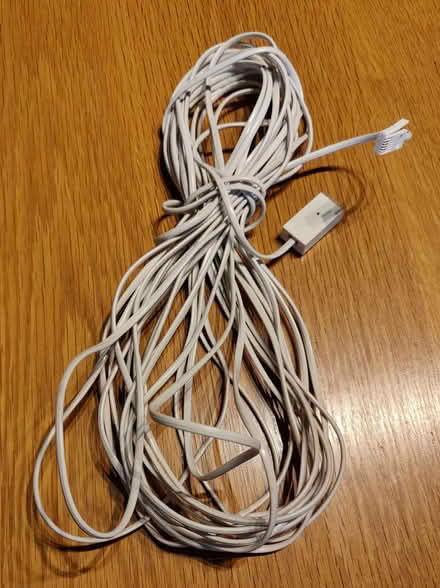 Photo of free 10 meter telephone extension lead (Kentwood RG31) #1