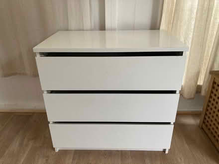 Photo of free White chest of IKEA drawers (Wimborne town centre) #1