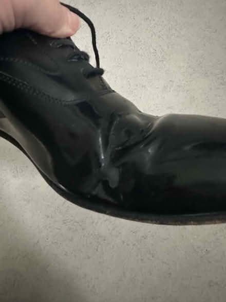 Photo of free Black dress shoes men size 9 (Fetcham) #4