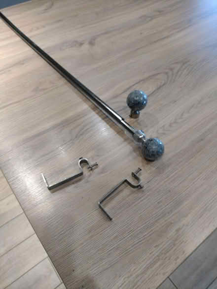 Photo of free Metal curtain pole (Kettering) #1