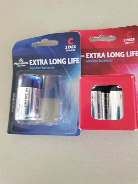 Photo of free 3 New and Unused C Batteries (Clint Green NR20) #1