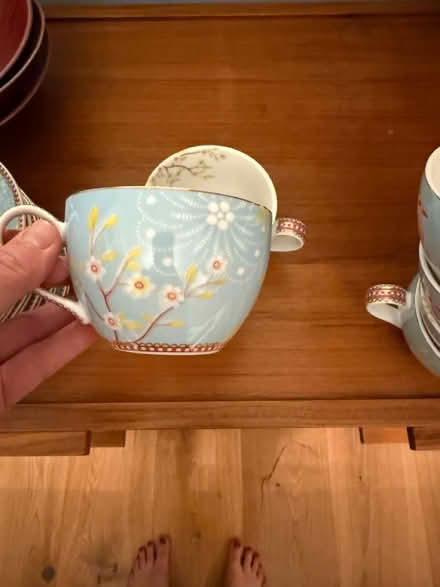 Photo of free Pretty china cups and saucers (Pimlico, SW1) #2