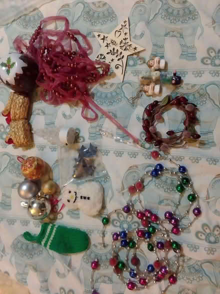 Photo of free Collection of Christmas decorations (Sherburn Hill DH6) #1