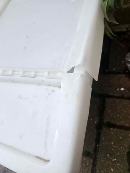 Photo of free Plastic storage box lid slightly cracked (South Croydon CR2) #1