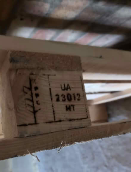 Photo of free Wooden Pallet (Surbiton KT6) #2