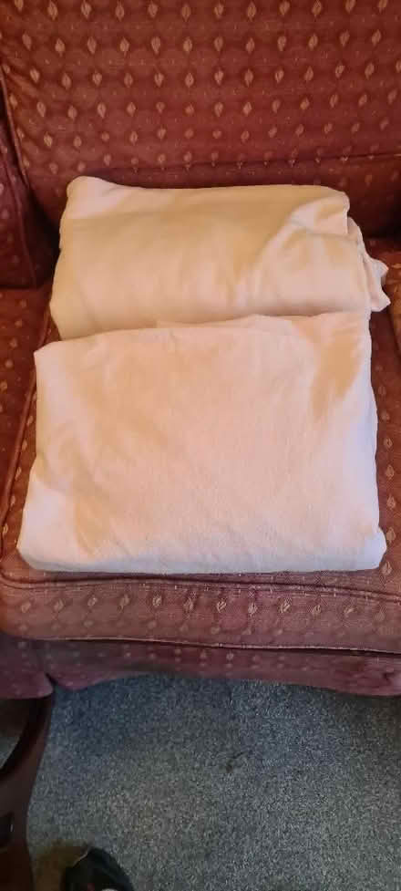 Photo of free Double size fitted brushed cotton (flannelette) sheets (Beckenham BR3) #1