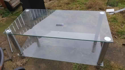 Photo of free glass table (WF13 Bradford Rd Dewsbury) #2