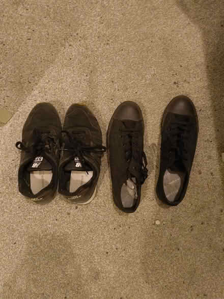 Photo of free 2 shoes. Sizes 10 and 7 (Bermondsey SE16) #1