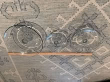 Photo of free Set of 3 glass cake stands (berkeley) #1