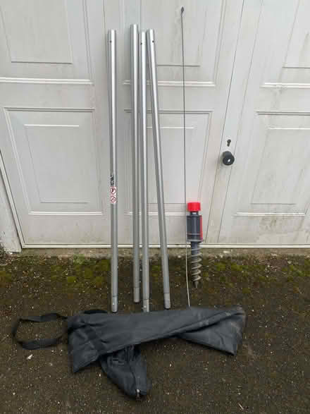 Photo of free Banner pole for outdoor events, with ground screw (Berryfield SN12) #1