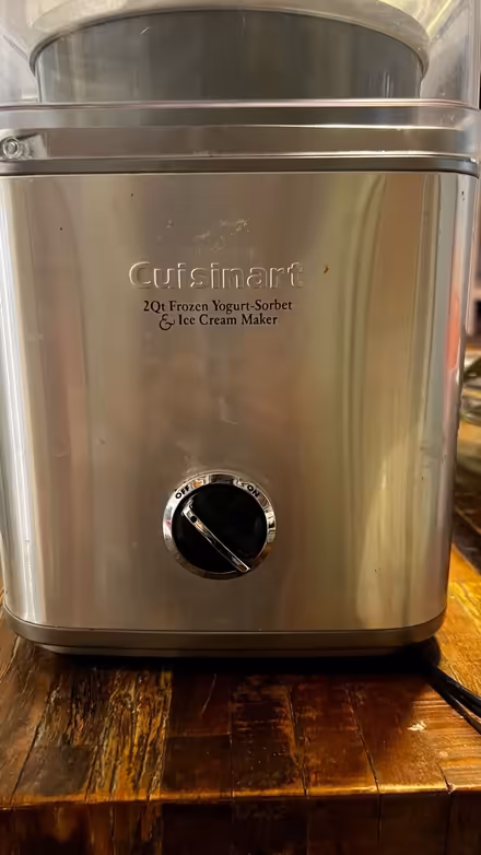 Photo of free Cuisinart Ice Cream Maker (Sutton Place / Midtown East) #1