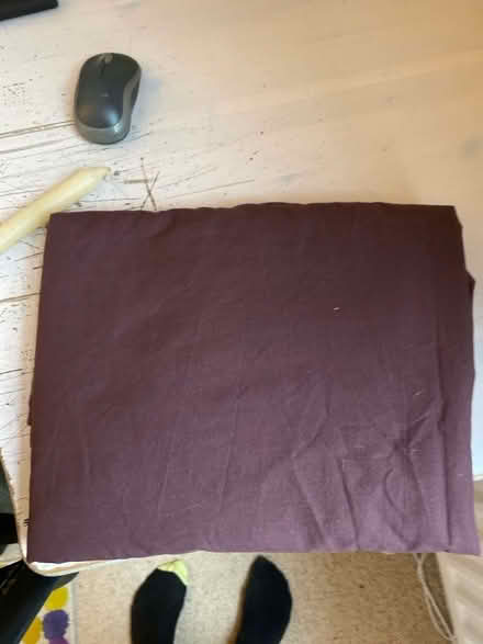 Photo of free Single brown duvet cover. Lovely cotton (Camden Square NW5) #1