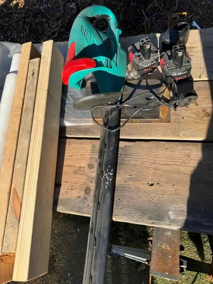 Photo of free Battery hedge trimmer (Heanor, Ilkeston, Derby) #1