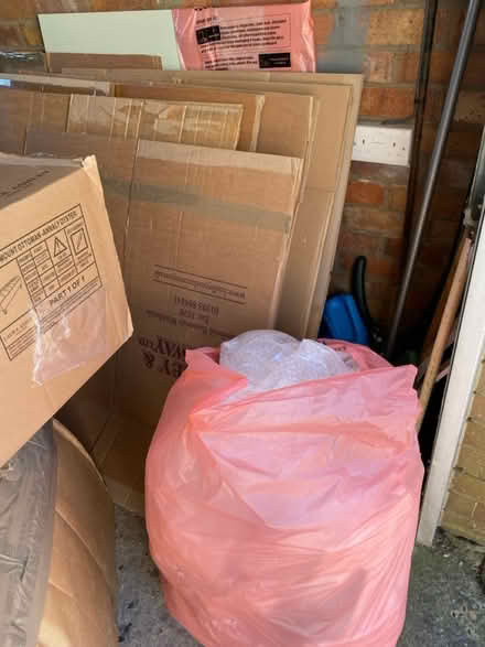 Photo of free Cardboard boxes, bubble wrap, paper (Pitsea) #2
