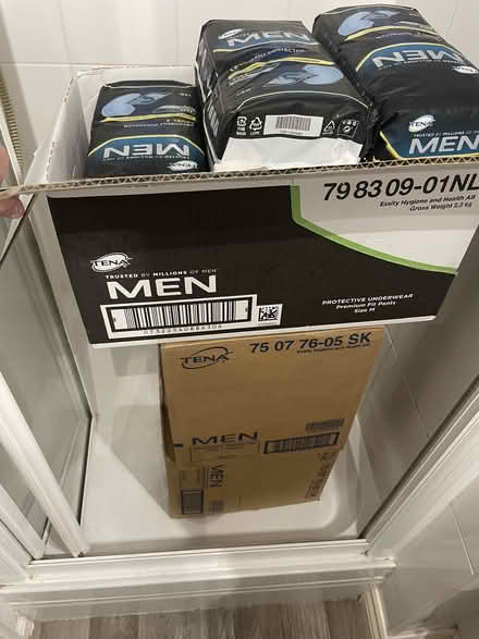 Photo of free Tena for Men pads (stockton TS17) #1