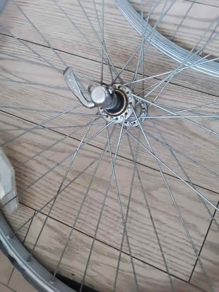 Photo of free Bicycle Wheels (Dunston Hill NE16) #1