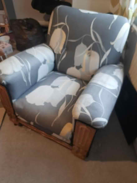 Photo of free Antique arm chair (Stannington S6) #2