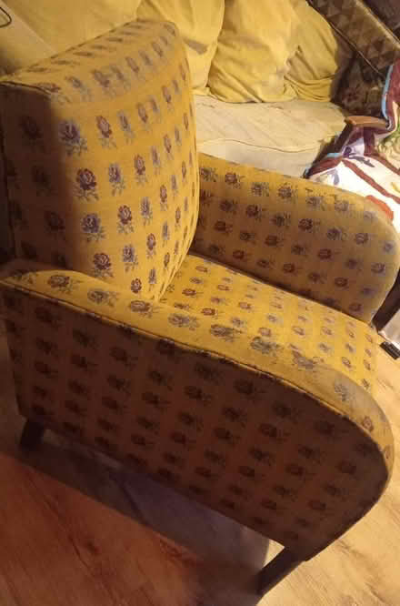 Photo of free Art Deco tub chair (Fairfield LA1) #3