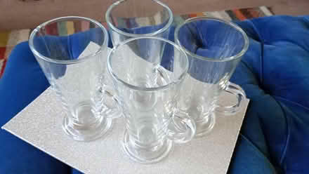 Photo of free Latte Glass Mugs x4 (Shiregreen S5) #1