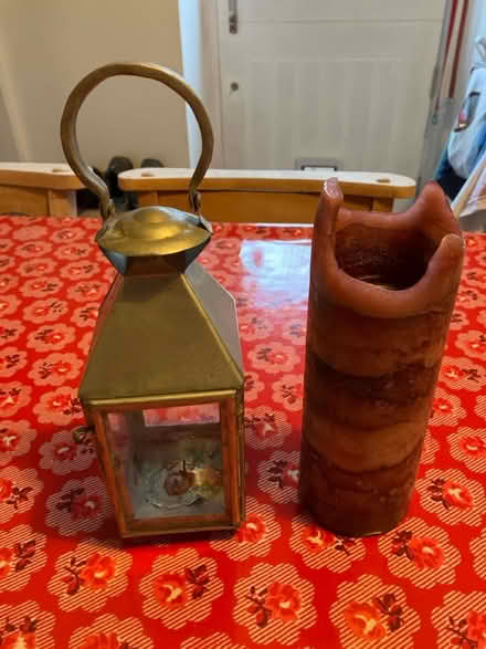 Photo of free Candle and lamp (Woolton L25) #1