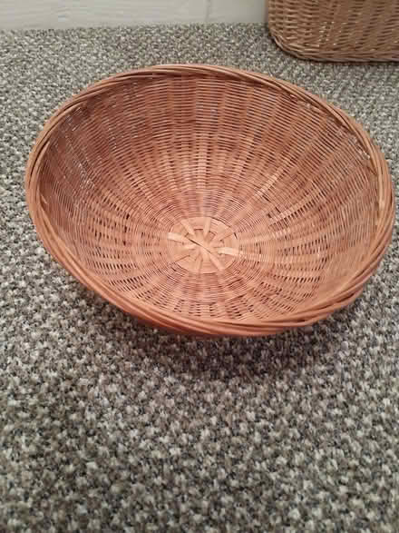Photo of free Round basket (Barnard's Green WR14) #1