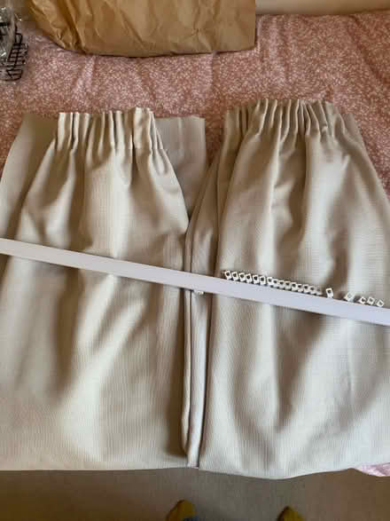 Photo of free Laura Ashley Curtains & Rail (HP2 7) #1