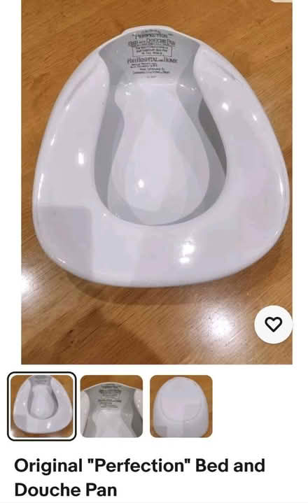 Photo of free Vintage china bed and douche pan (London, SE3) #1