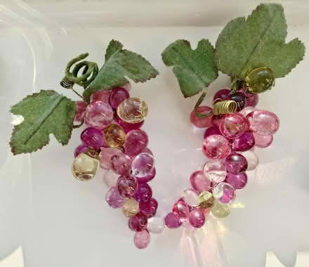 Photo of free Bunch of grapes decoration x2 (West Bedhampton) #1
