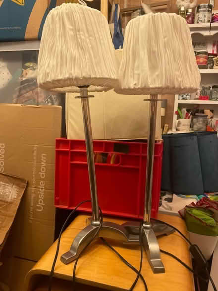 Photo of free Pair of lamps (Chelmsford) #1