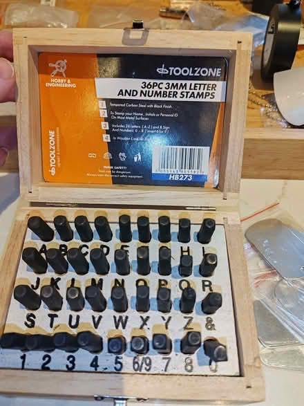Photo of free Letter stamp set (Southport PR8) #1