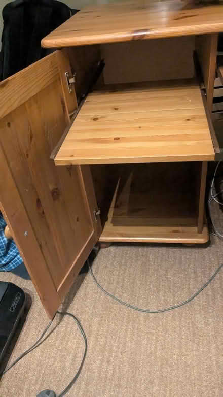 Photo of free Wooden Computer Desk (Oxhey, WD19) #4