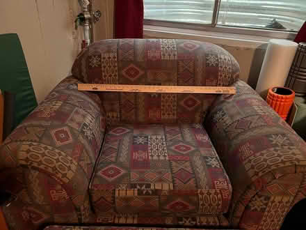 Photo of free Large sofa chair & ottoman (Simms & Coal Mine Ave) #3