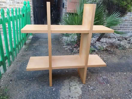 Photo of free Bookcase - light wood effect (Roehampton SW15) #1
