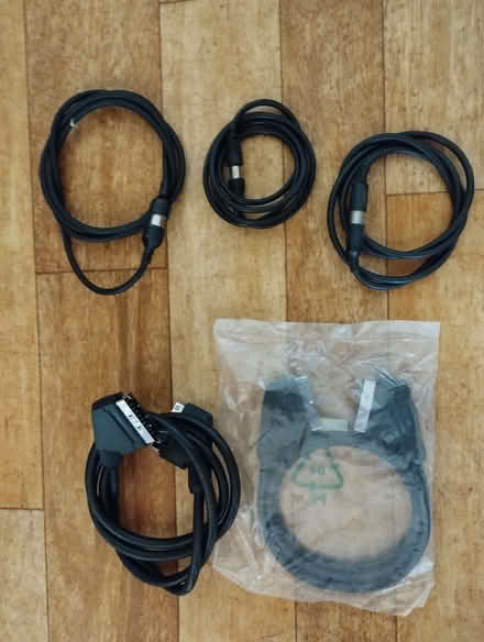 Photo of free Scart Cables and Coax Cables (freegle) (Enfield EN1) #1