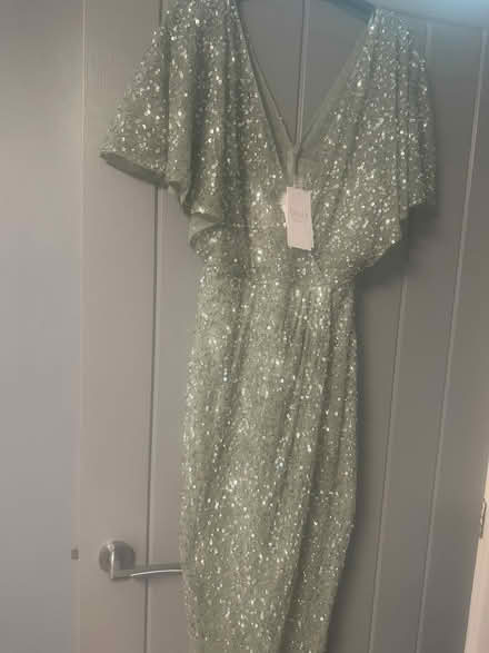 Photo of free stunning new with tags size 10 by quiz evening dress (CO15) #1