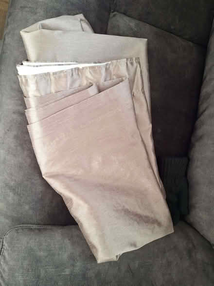 Photo of free Pair of black out curtains (Honor Oak SE23) #2