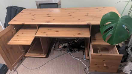 Photo of free Wooden Computer Desk (Oxhey, WD19) #2