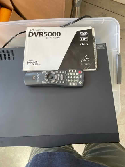 Photo of free DVD/VHS machine (Cr. Valley & golden lantern) #1